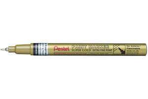 Pentel Marker Paint 0,7mm arany MFP10-X