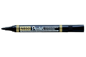 Pentel Marker alkoh kerek fekete N850-AE